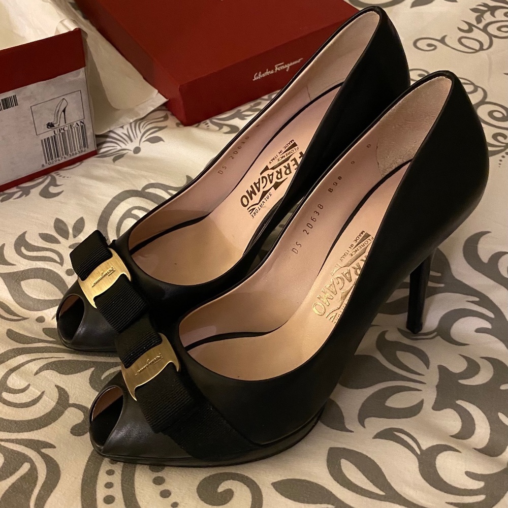 Salvatore Ferragamo Gilia Platform Heels
